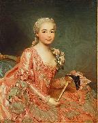 Alexander Roslin The Baroness de Neubourg-Cromiere painting